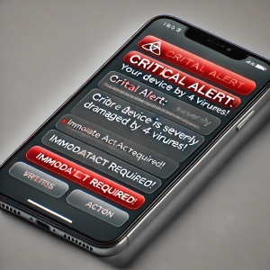 Common Characteristics of Fake Apple Security Warning on iPhone