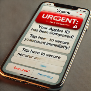 Fake Apple Security Warning on iPhone