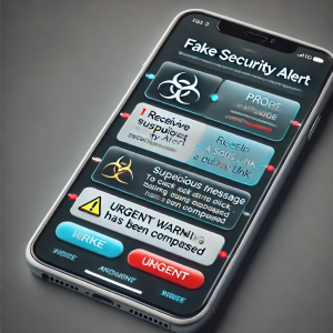 How Fake Security Alert on iPhones Work