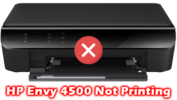 HP Envy 4500 Not Printing